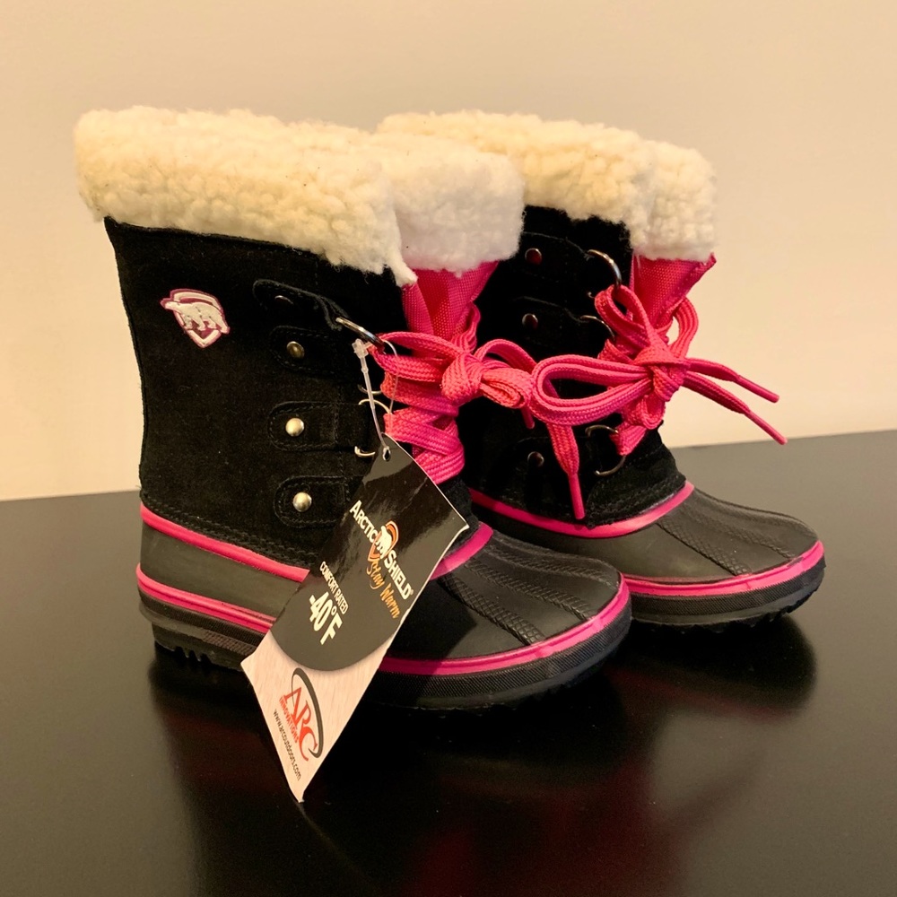 New Toddler Artic Shield Winter Shoes Size 7